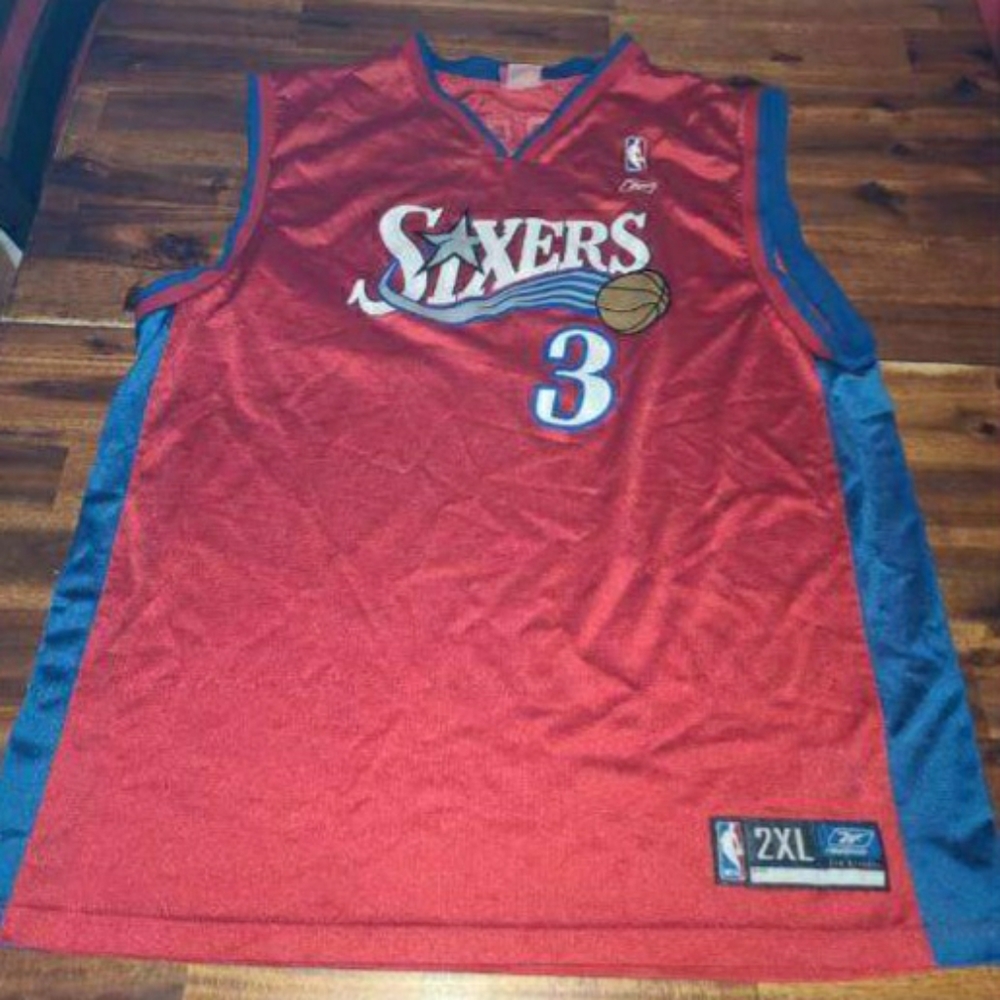 Vintage Iverson Sixers Jersey